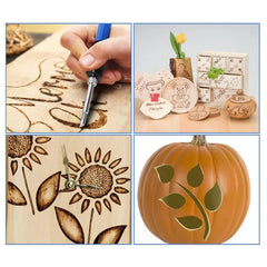 71-Piece Wood Burning & Engraving Kit – 60W Electric Pyrography Tool