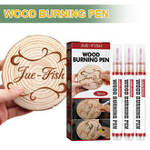 Pack of 3 Wood Burning Pen, Wood Burning Markers,Woodworking Burning Pen