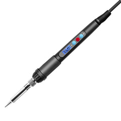 60W Digital Display Wood Burning Soldering Iron – Pyrography Pen Craft Kit with LCD and 110/220V Compatibility